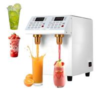 Distributeur automatique de sirop de 10 L, distributeur de fructose électrique avec 24 boutons de mémoire pour matériel de thé aux bulles et utilisation commerciale