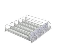 Distributeur automatique de soda 5 rangées pour réfrigérateur - Support de boisson réglable pour réfrigérateur, -manger, affichage de détail, armoire de cuisine, solution pour la vie