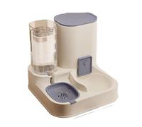 Distributeur Automatique d'eau for Chat, Grande capacité, Compartiments for Aliments secs et humides(Basic Blue)