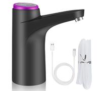 Distributeur Automatique D'eau Portable Avec Bouton De Charge Usb",Commande Tactile,Bouteille De Gallon,Interrupteur ¿¿ Boire,"Pompe ¿¿ Eau ¿¿Lectrique - Type Black