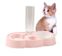 Distributeur automatique d'eau pour chat, ensemble de nourriture et de bol d'eau pour chat | Distributeur d'eau automatique pour chat de compagnie de 500 ml - Plat d'hydratation d'intérieur pour anima