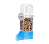 Distributeur automatique d'oiseaux, grande capacité pour perroquet, accessoire de boisson pour perruche 13,4 x 5,5 x 3 cm, suspendu et peu encombrant pour les propriétaires qui veulent un