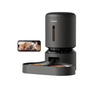 DISTRIBUTEUR AUTOMATIQUE DOUBLE PETLIBRO Granary 5L - CAMÉRA HD - Conteneur Croquettes Multi-Animaux - NOIR