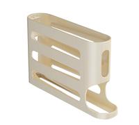 Distributeur automatique d'œufs : étagères coulissantes inclinées de 33 x 18 x 7 cm, panier à défilement pour réfrigérateur, conteneur d'aliments frais à 4 couches | Support pour œufs