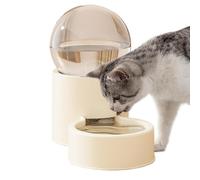 Distributeur Automatique pour Chat Bol d'Eau Automatique Chat | Distributeur De Nourriture Et D'Eau Pour Chiot Pour Maison Vacances Intérieur Salon W nd Escapade Jardin Arrière-Cour