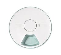 Distributeur automatique pour chat - Petit enregistreur vocal programmé - 6 compartiments avec enregistreur vocal - 6 repas