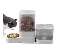 Distributeur Automatique pour Chats | Distributeur De Croquettes Automatisé pour Chien,Réservoir Grande Capacité avec Bol en Acier Inoxydable Et Accessoires d'alimentation