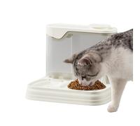 Distributeur Automatique pour Chats | Gamelle Automatique Pour Chien Avec Distributeur De Croquettes Et D'eau | Accessoire d'Alimentation pour Animaux Domestiques Maison et Voyage Intérieur