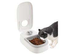 Distributeur automatique pour chiens, distributeur de chats contrôlés par le : bol sans chien contrôlé par, alimentation sèche et humide, bols pour la maison avec un repas do