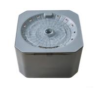 Distributeur automatique silencieux pour fontaine à eau pour animaux | Matériau PP, distributeur intelligent de capteur, écran tactile convivial, design compact et élégant, blanc ou gris