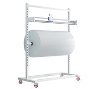 Distributeur autonome pour un emballage, un déménagement et une expédition efficaces, idéal pour le rembourrage à bulles et la gestion des emballages