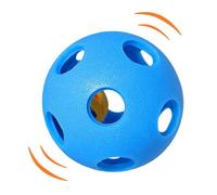 Distributeur Balle Friandises Pour Chien | Creuse en Caoutchouc Interactive avec Grelot - jouet distributeur de nourriture - Pour Races Petites Moyennes et Grandes Réduit l'Ennui et les Occupe à la Ma