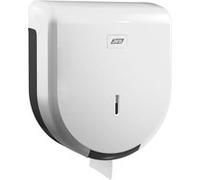 Distributeur Blanc Bobine Hygiénique Jumbo 400 Cleanline - JVD Blanc G
