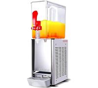 distributeur boisson Distributeur de boissons Commercial, réservoir de 10 L, distributeur de jus, Machine à boissons au thé glacé en acier inoxydable, for Restaurant frigo(1 UK,Stirring)