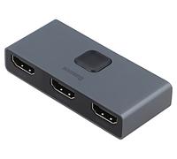 Distributeur CAHUB-BC0G HDMI 1.4 Commande : entrée 4K gris, : prise HDMI BASEUS