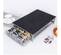 Distributeur Capsules de Café - ELIFUZHG - Pratique - Blanc - Métal - Rectangulaire