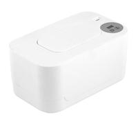 Distributeur chauffe-lingettes pour bébé, thermostat chauffe-lingettes pour bébé avec température réglable de 55 ℃ à 65 ℃, support de humides chauffantes USB capacité pour chamb