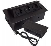 Distributeur construit en électrique 3 sockets 230V 1,9 m pour les comptoirs et les tables