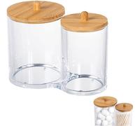 Distributeur coton démaquillant 2 en 1 avec couvercles Vendos85