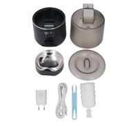 Distributeur Croquettes Automatique Chat 4L en Acier Inoxydable - Programmation Intelligente & Fraîcheur Préservée, Idéal pour Nourrir à Heure Fixe Vos Animaux