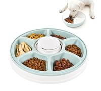 Distributeur Croquettes Chat Automatique, avec Batterie et Minuteur, Distributeur de Croquettes pour Chat avec Refroidissement, sans Fil pour Nourriture Sèche et Nourriture Humide