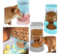 Distributeur Croquettes Chat Automatique | Distributeur Eau Chien | Distributeurs Automatique de Nourriture et d'eau pour Chat et Chien, pour Petits et Grands Chiens, Chats (5)