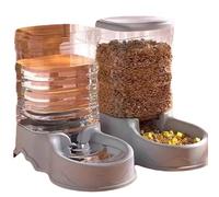 Distributeur Croquettes Chat Automatique | Distributeur Eau Chien | Distributeurs Automatique de Nourriture et d'eau pour Chat et Chien, pour Petits et Grands Chiens, Chats (8)