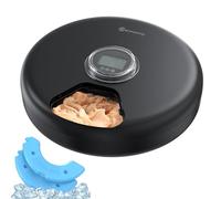 Distributeur Croquettes Chat Automatique Humide: Gamelle Chat Automatique Programmable - Distributeur Croquettes Chien - Distributeurs Nourriture pour Chiens Refrigere - Mangeoire Chat sans Fil Piles