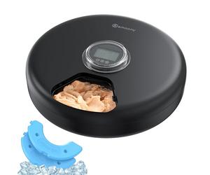 Distributeur Croquettes Chat Automatique Humide: Gamelle Chat Automatique Programmable - Distributeur Croquettes Chien - Distributeurs Nourriture pour Chiens Refrigere - Mangeoire Chat sans Fil Piles