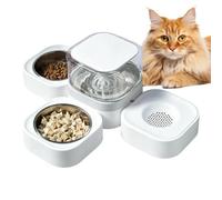 Distributeur Croquettes Et Eau pour Chien Base Antidérapante avec Bol