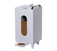 Distributeur d’aliments secs QLS Gris 20 L Pour Chien & Chat Futterautomat