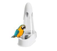 Distributeur d’Eau pour Cage à Oiseaux - Abreuvoir Automatique pour Oiseaux de Compagnie - Solution de Boisson pour Perruches, Inséparables et Calopsittes, Installation Facile pour Races Petites et Mo