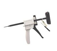 Distributeur d'adhésif pour tubes de 100 ml, presse-agrumes ABS de 60 g avec buse conçue pour mastic, époxy et silicone, outil compact pour une précision précise