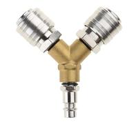 Distributeur d'air comprimé professionnel - Connecteur en laiton efficace pour outils pneumatiques - Installation simple