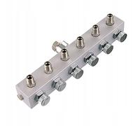 Distributeur d'air pour 6 tuyaux d'air Compresseur 6x 1/8 "Collecteur Sépar