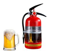 Distributeur D'alcool En Acrylique Avec Extincteur - Capacité De 2 L Distributeur De Bière Unique, Pompe À Bière Artistique | Outils De Barman Avec Filtre Pour Bar, Cuisine À Domicile, Restaurant