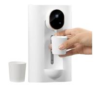 Distributeur d'alcool mural - Distributeur de boissons 540 ml, 3 modes de versement, 2 tasses magnétiques, silicone ABS PP PC noir blanc | Support mural électrique pour Bar domestique, pour vin, whisk