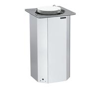 Distributeur d'Assiettes Chaudes 45 Assiettes Modèle Chauffant