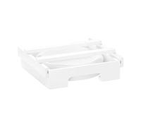 Distributeur d'assiettes en carton pratique pour comptoir de cuisine