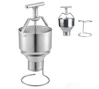 Distributeur de beignets commerciaux avec épaisseur réglable et support pour façonner uniformément les beignets et distribuer la pâte, distributeur manuel pour usage domestique et étal