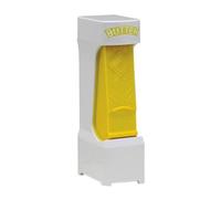 Distributeur de beurre en un clic pour la fabrication de fromage, de pain, de biscuits, de gâteaux (jaune, 20 cm)