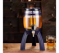 Distributeur de bière avec base amovible, conteneur de boissons transparent pour pique-nique, bars, restaurants