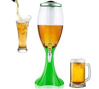 Distributeur de Bière, Capacité 3 Litres Distributeur de Bière Girafe pour Bière, Boisson, Distributeur