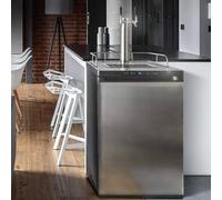 Distributeur de bière pression commercial avec contrôle du débit et de la température réglables pour la maison, les bars et les événements en plein air
