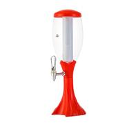 Distributeur de bière - Tour de robinet de bière, fontaine à bière | Distributeur d'eau de boisson avec tube de glace et robinet, distributeur de tour lumineux pour usage domestique