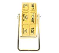 Distributeur de Billets de Tombola Jaunes avec Tickets Perforés en Fer | Section Arrière pour Coordonnées, Suivi des Informations, Usage pour Bars, Écoles et Foires Communautaires