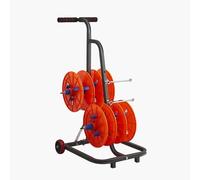 Distributeur de Bobines de Fil Électrique Chariot À Câbles À Plusieurs Axes avec roulettes,Distributeur de Câbles Robuste Dérouleur de Câbles,Enrouleur de Bobines de Câble,pour Électriciens