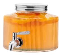 Distributeur de Boisson avec Robinet 2,7 L - Bonbonne pour Eau Cocktail