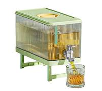 Distributeur de boisson - Distributeur d'eau - Distributeur de boisson avec spigot - Récipient à jus de cône - Réservoir de boisson de 4,5 l avec grande capacité - Distributeur d'eau pour