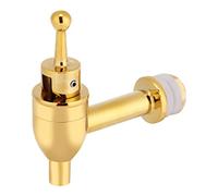 Distributeur de boisson en acier inoxydable - Robinet de rechange - Robinet en cuivre - Robinet de vin - Bière - Distributeur de boisson - Robinet de rechange - Chrome (1,2 cm) - Or 12 mm